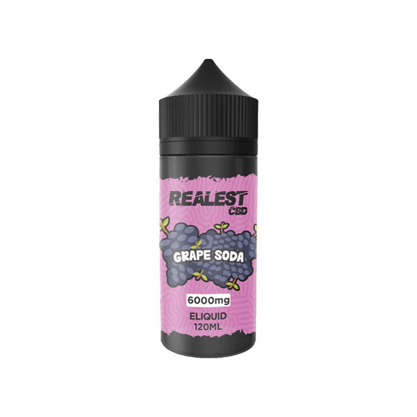 Realest CBD 6000mg Broad Spectrum CBD E-Liquid 100ml (BUY 1 GET 1 FREE)