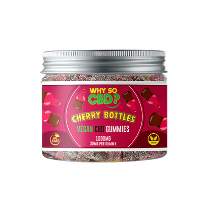 Why So CBD? 1500mg CBD Small Vegan Gummies - 11 Flavours