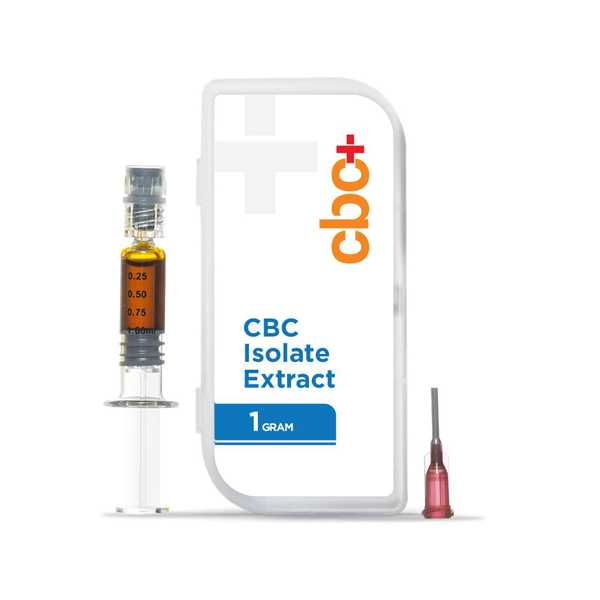 CBC+ 100% Pure CBC Isolate, Flow Form Wide Spectrum - 1g