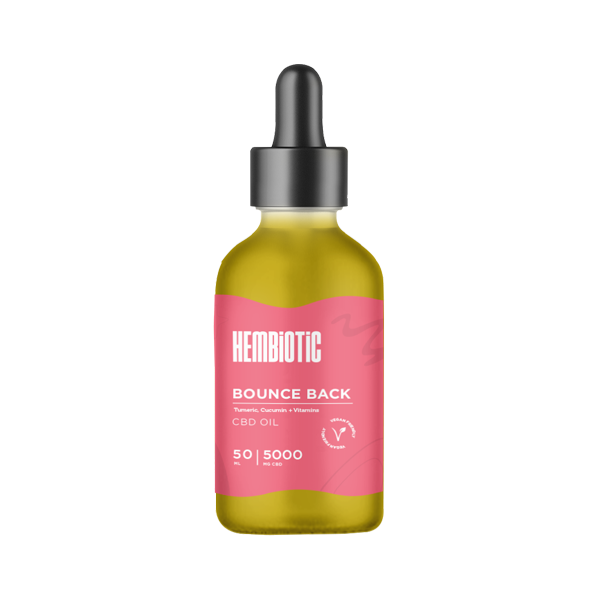 Hembiotic 5000mg Bulk CBD Oil - 50ml