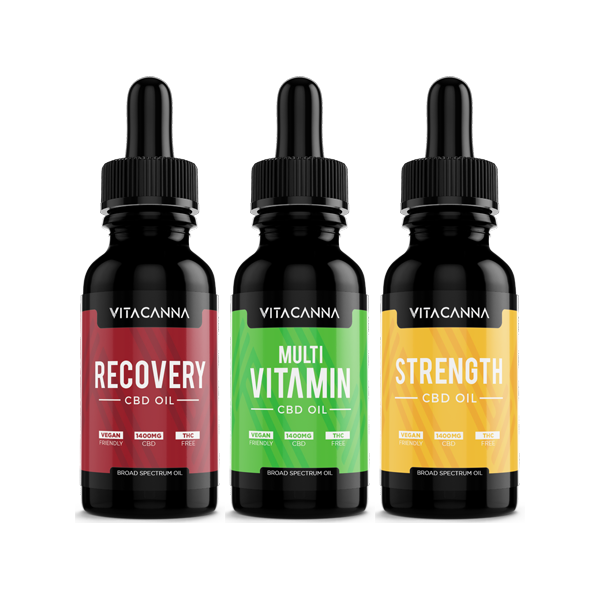 Vitacanna 1400mg Broad Spectrum CBD Oil - 30ml