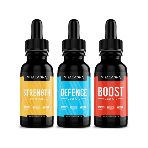 Vitacanna 2800mg Broad Spectrum CBD Oil - 30ml