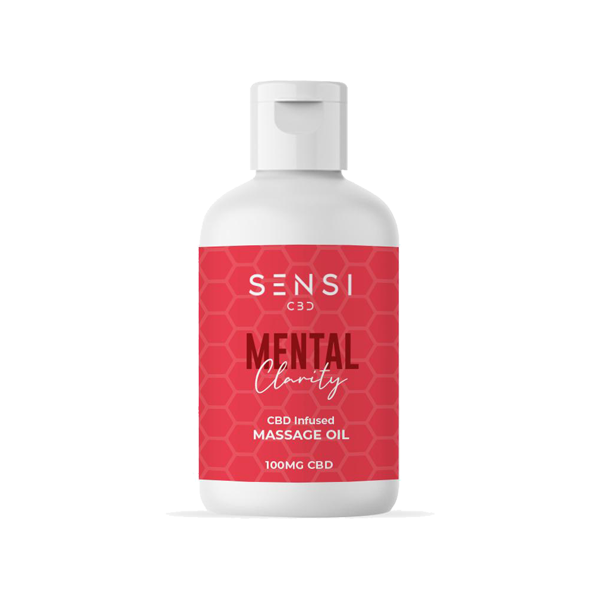 Sensi CBD 100mg CBD Massage Oil - 100ml (BUY 1 GET 1 FREE)