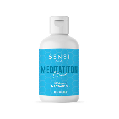 Sensi CBD 100mg CBD Massage Oil - 100ml (BUY 1 GET 1 FREE)