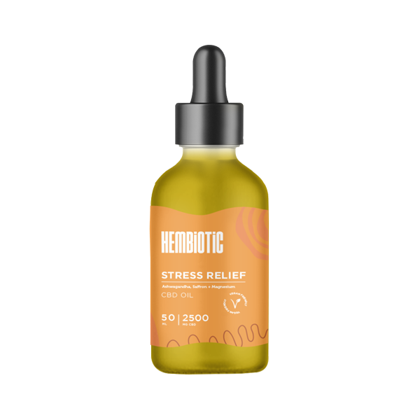 Hembiotic 2500mg Bulk CBD Oil - 50ml